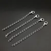 100st Silver Plated Necklace Chain Extenderlobster CLASP Fashion Act the Roll ofing Saked Necklace Armband Link Chain288d