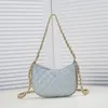 Designer lyxig axelväska handväska hobo kvalitet blanka cleo underarm shopping kvinnor diamanter handväskor crossbody tote handväska äkta läder kalvskinn plånbok handväska