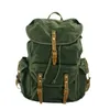 Rucksack Vintage Canvas Outdoor Travel Große Kapazität Freizeit Bergsteigertasche