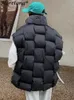 Gilets pour femmes Horetong automne hiver vestes sans manches femmes mode coréenne coton rembourré vers le bas gilet lâche chaud épais fermeture éclair gilet 231030