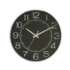 Wandklokken Stille Sweep Clock Stijlvol 12 inch Niet-tikkende voor slaapkamer keuken kantoor moderne quartz uurwerk klassiek