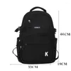 Rucksack JOYPESSIE Mode Teenager Wasserdichte Büchertasche Für High School Mädchen Jungen Tasche Nylon Schwarz Frauen Laptop Mochila