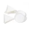 10 pz/lotto bellezza del chiodo che punteggia strass triangolo piatto rotondo per gioielli perline display vassoio di plastica imballaggio contenitori bianchi accessori di gioielligioielli