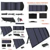 Drahtlose Ladegeräte 120W 18V vierfach faltbares Solarpanel-Kickstand-Design Dcadd2XusbaddType-C-Ausgänge Tragbares Ladegerät für den Außenbereich CA Ot0Cs