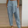 Pantaloni da donna Donna Elegante Moda Matita estiva Casual Y2K Cintura a vita alta Tasca Pantaloni lunghi Streetwear