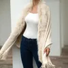 Women's Fur Faux Fur Capes Women Casual Jacket and Cape Loose Cardigan Wool Blends Poncho Vintage Tassel Shawl Coat Solid Batwing Sleeve Veste Femme 231031