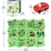 Jouets d'intelligence jeu de société logique pour enfants Puzzle jouets course voiture piste fente Rail Monetssori éducatif 231031