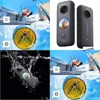 Sportactievideocamera's Insta360 One X2 Waterdichte actiecamera Stabilisatie Touch Sn Ai Bewerken Live streaming Drop Delivery Otxcf