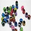 1000pcs Mixed Colour Acrylic Evil Eye Ball Round Spacer Beads 6mm DIY Jewelry334Q