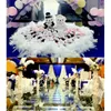 Decoração de festa 2m natural peru pena boá tira fofo artesanato traje galinha noite magro noite dressup fita xale para casamento fantasia