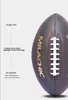 Bolas de futebol americano luminosa reflexiva bola de rugby ballon de pé para rugby especial para jovens adultos jogo de rugby bola de futebol 231031