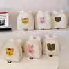 Sırt Çantaları Koreli Çocuklar Sırt Çantası Yuvarlak Kawaii Çocuk Anaokulu için Çanak Çantalar Erkek Okul Çantası Karikatür Bear Bunny Toddler Bag 231030