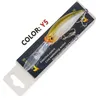 Crankbaits durs leurre de pêche flottant Shad Minnow 4M appât artificiel en plastique 3D yeux Wobbler brochet leurre matériel de pêche pêche leurres de pêche leurres de pêche appât