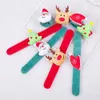 Plush Dolls Halloween Christmas Toy Clap Circle Child Toys Santa Wristband Pat Tape Pop Ring Hand Ornaments Decorations Kids Gift 231031