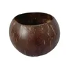 Bowls Modern Candy Safe Coconut Shell Candle Holder Bowl Upstanding Eco-friendly Storage Po Props