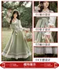 Ethnic Clothing Women's Dress Suit Improved Hanfu Skirt Chinese Style Daily Three-piece Set 2023 Traditional Culture