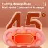 Autres articles de massage Masseur de dos électrique Machine taille abdominale ceinture chauffante vibrante soulagement menstruel relaxation de la douleur 231030