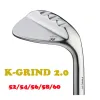 Novo K-GRIND 2.0 cunhas de golfe s20c ferro macio forjado cunhas de golfe 52.56.60 com eixo e headcover