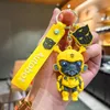 Accessori per il portachiavi di auto anime all'ingrosso Accessori per fascino di portata carina meccanica Key galling di coppia carina Studenti personalizzati Creative Valentine's Day Gift 12 Style Dhl