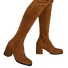Boots Shoes for Women Casual Comfortable Over The Knee Thigh High Platform Botas De Mujer 231030
