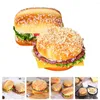 Party Decoration Fake Burgers Scene Layout Props Decorations Shop Decors Delicate Models Food Home Cabinet