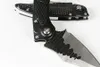 Promocyjny ścieg auto taktyczny nóż Satys D2 Satin Blade T6061 Aluminiowy uchwyt na zewnątrz noża EDC EDC