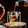 Bicchieri trasparenti per tazze Tazza da caffè Doppia parete Acqua Tè Teschio Tazze di cristallo Bere per whisky Birra Bicchieri da vino Bicchieri