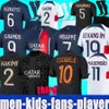 23 24 Mbappe O.Dembele Soccer Jerseys 3rd Hakimi Lee Kang in 2023 2024 Marquinhos Barcola Football Shit