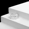 Кольца кластера, очаровательные круглые кольца в стиле бохо для женщин, винтажное кольцо на палец 2023, женское модное ювелирное изделие, свадебные подарки