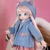 ドールズドリームフェアリー14ドールカワイイ16インチボールジョイントフルセット学生ユニフォームBJD MSD DIYトイギフトのための女の子231031