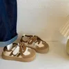 Bottes coréennes enfants toile chaussure 2023 enfant en bas âge bébé chaussures printemps automne garçons décontracté semelle souple respirant filles rouge 231030