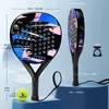 Raquettes de tennis Ianoni Padel Racket Fibre en fibre de carbone avec EVA Memory Flex Mousse Core Racquets Lightweight 231030