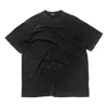 Homens camisetas Roxo T-shirt de grandes dimensões para homens mulheres streetwear manga curta roupas casuais hip hop o-pescoço goth tops camisetas pulôver vintage