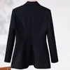 Abiti da donna Abito verde pisello Cappotto femminile Primavera Autunno 2023 Moda coreana Giacca a maniche lunghe Giacca da donna Casual Office Ladies Top