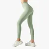 Actieve broek Lu-logo met damesgymkleding Sport Push-up Lycra Yoga Scrunch Bum-legging Workout hardlooplegging Dames