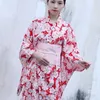 Ubranie etniczne Japońska tradycyjna sukienka kimono Kimonos kobieta 2023 OBI HAORI GEISHA COSTPLAY TA490