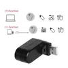 Poorten Splitter Gegevensoverdracht USB 2.0 Hub 180 Draaibare Adapter Laptop PC Accessoires Extender Connector Plug En Play