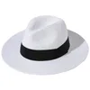 Casquettes Chapeaux S M L Unisexe Femmes Hommes Enfants Mode Été Casual Tendance Plage Soleil Paille Panama Jazz Chapeau Cowboy Fedora chapeau Gangster Cap 231031