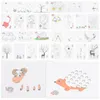 Figurine decorative 30 pezzi Carte da disegno per bambini con dita Pittura educativa per la scuola materna