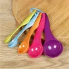 5pcs Set Colorful Measuring Spoon Tool Plastic 1ml 15ml Measure Spoons Sugar Measures Scoop Kitchen Cake Baking Scoops Sets TH1187