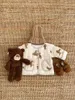 ダウンコート2023秋の冬の女の赤ちゃんパッド入りコットンキルティングクマの格子縞のポケット幼児ジャケットと厚い暖かい幼児パーカー
