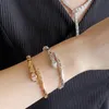 Bangle selling 925 sterling silver head and tail zircon elastic snake bone bracelet Women's fashion light luxury brand jewelry 231031