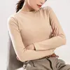 Women's Sweaters High Quality Double-sided German Velvet Half-turtleneck Plush Thick Autumn And Winter Warm Undershirt