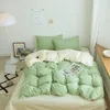 Bettwäsche-Sets, Bettwäsche-Sets, Studentenwohnheim, Textilbett, dreiteilig, vier Jahreszeiten, einfach, koreanisch, zwei Kissenbezüge, 231030