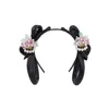 Acessórios de cabelo Antigo Traje Chinês Hairband Lazier Headdress Bag Style Styling Mat Bun Girls 231031