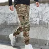 Outdoorbroek Heren Camouflage Militair Tactisch Waterdicht Multi-pocket elastische broek Klimmen Wandelen Training Sport