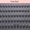 Nail Practice Display Arrival 160 Colors False Nail Color Display Book Gel Polish Color Chart Palette Practice With False Nail Tips 20# 231030