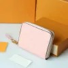 High Qualitys hot Designers Wallets Purses Fashion Short ZIPPY Wallet Monograms Classic Zipper Pocket Pallas Bag Zip Coin Purse with Box 60067