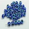 1000pcs Blue Evil Eye Kabbalah Luck Parerze Koraliki luźne koraliki do biżuterii wytwarzają 4 5 6 mm313u