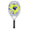 Tennisracketar Insum Beach Racket 22mm Full Carbon Round Grip Super Soft Eva Fiber Padel 231031